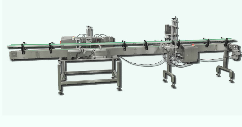 小瓶液體灌裝旋蓋一體生產線(圖2)