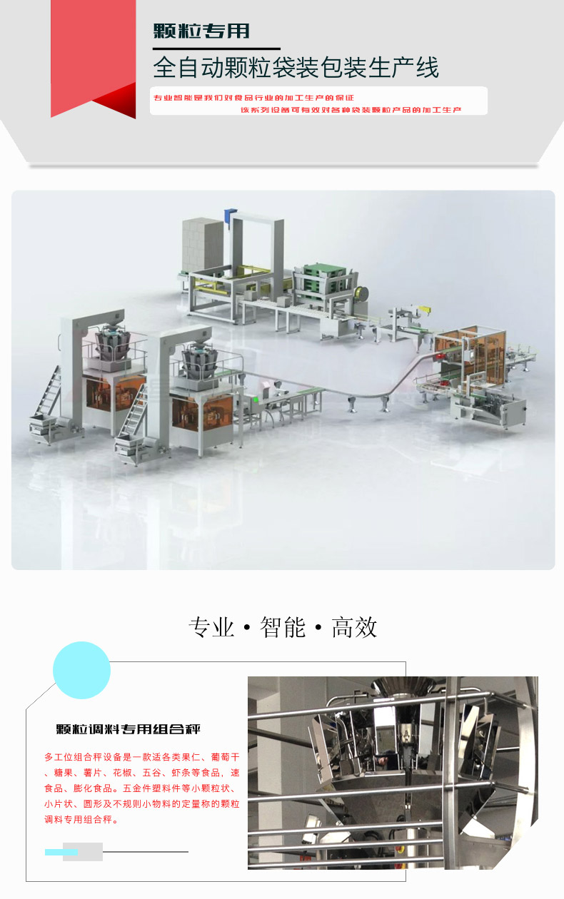 全自動顆粒袋裝包裝生產線(圖1)